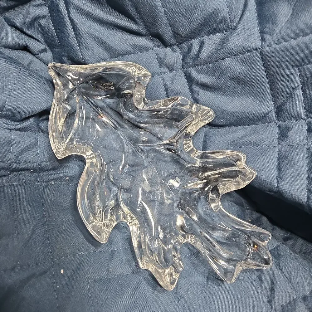 Marquis Waterford Crystal Oak Leaf Dish